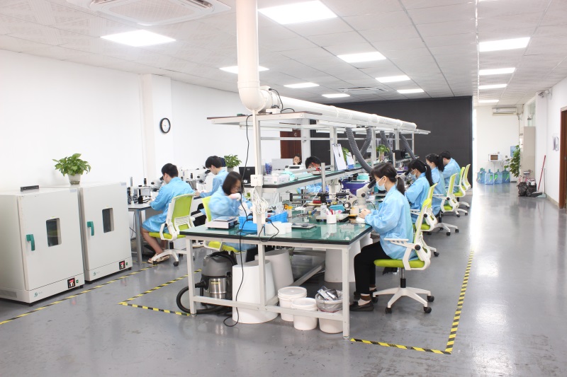 Handheld ultrasound manufacturer production workshop for medical ultrasound equipment